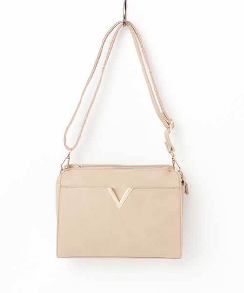 SpRay（スプレイ）の「合皮ショルダーＢＡＧ（ショルダーバッグ・レディース・ブラック/ベージュ/グレー/ワイン/ネイビー/アニマル・FREE）」の4枚目の写真