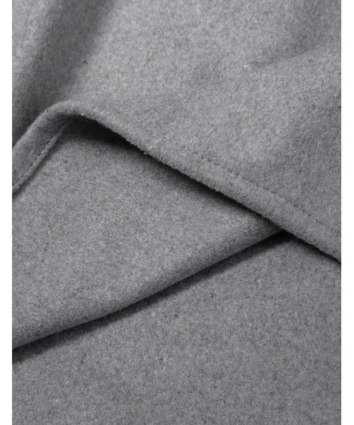 Re:EDIT（リエディ）の「選べる3パターンウールタッチバックロングフレアスカート（スカート・レディース・ブラック/ベージュ/グレー/カーキ/ネイビー/ブラック×ホワイト/グレー×ホワイト/グレー系その他/ブルー系その他・SMALL/MEDIUM/LARGE）」の17枚目の写真