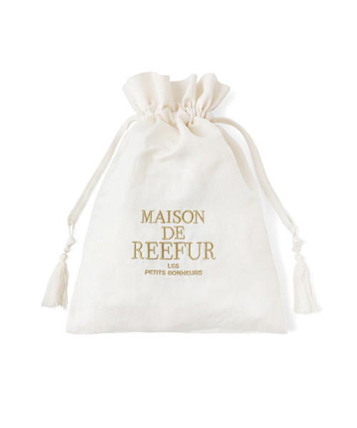MAISON DE REEFUR(メゾンドリーファー)の「REEFUR ロゴ タッセルポーチ M(ポーチ・レディース・オフホワイト/ベージュ/ネイビー/ピンク・FREE)」の9枚目の写真