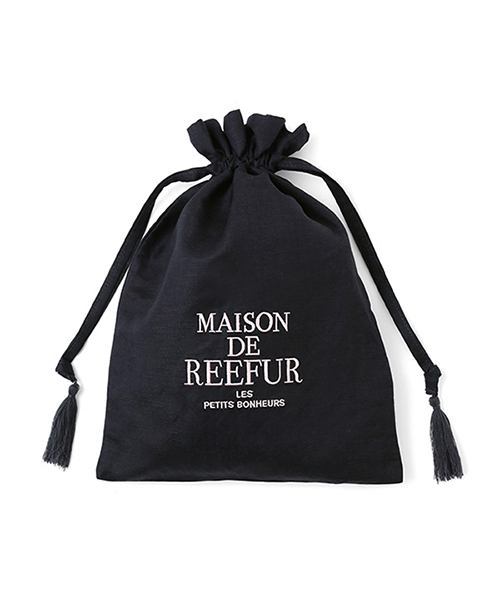 MAISON DE REEFUR(メゾンドリーファー)の「REEFUR ロゴ タッセルポーチ M(ポーチ・レディース・オフホワイト/ベージュ/ネイビー/ピンク・FREE)」の11枚目の写真