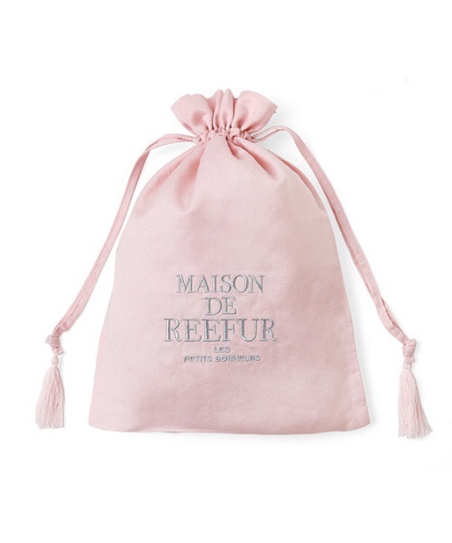 MAISON DE REEFUR(メゾンドリーファー)の「REEFUR ロゴ タッセルポーチ M(ポーチ・レディース・オフホワイト/ベージュ/ネイビー/ピンク・FREE)」の12枚目の写真