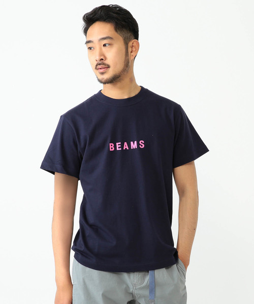 BEAMS（ビームス）の「BEAMS / BEAMS ロゴ Tシャツ（Tシャツ/カットソー・メンズ・ホワイト/ブラック/ネイビー・SMALL/MEDIUM/LARGE/X-LARGE）」の6枚目の写真