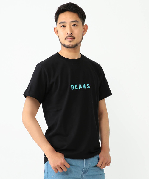 BEAMS（ビームス）の「BEAMS / BEAMS ロゴ Tシャツ（Tシャツ/カットソー・メンズ・ホワイト/ブラック/ネイビー・SMALL/MEDIUM/LARGE/X-LARGE）」の8枚目の写真