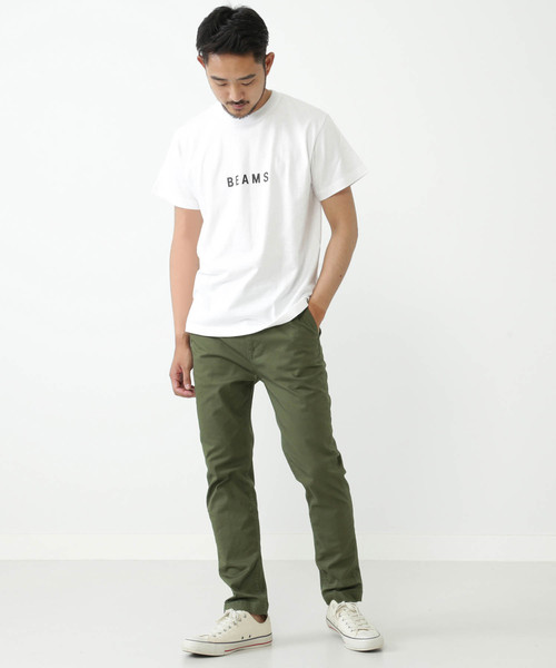 BEAMS（ビームス）の「BEAMS / BEAMS ロゴ Tシャツ（Tシャツ/カットソー・メンズ・ホワイト/ブラック/ネイビー・SMALL/MEDIUM/LARGE/X-LARGE）」の10枚目の写真