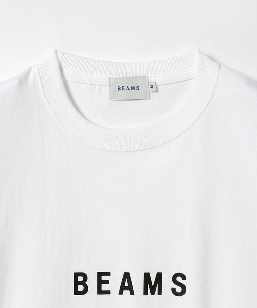 BEAMS（ビームス）の「BEAMS / BEAMS ロゴ Tシャツ（Tシャツ/カットソー・メンズ・ホワイト/ブラック/ネイビー・SMALL/MEDIUM/LARGE/X-LARGE）」の12枚目の写真