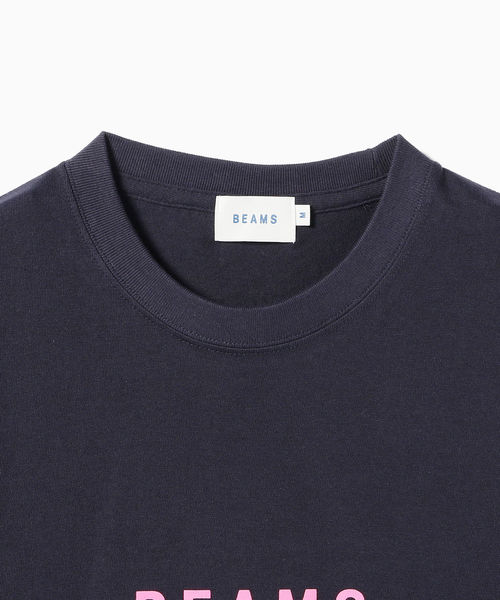 BEAMS（ビームス）の「BEAMS / BEAMS ロゴ Tシャツ（Tシャツ/カットソー・メンズ・ホワイト/ブラック/ネイビー・SMALL/MEDIUM/LARGE/X-LARGE）」の18枚目の写真