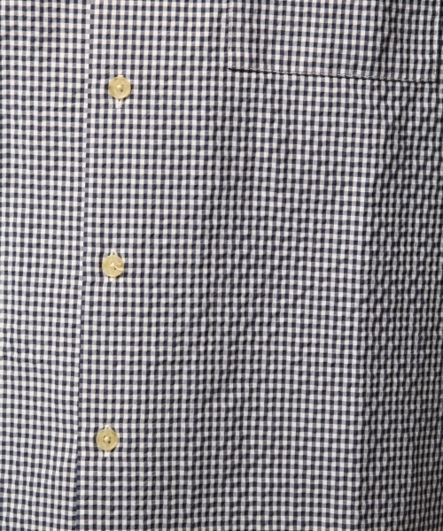 GLOBAL WORK（グローバルワーク）の「【吸水速乾】コンフォートオープンカラー7分袖/788916（シャツ/ブラウス・メンズ・ホワイト/ネイビー/グリーン・MEDIUM/LARGE）」の15枚目の写真