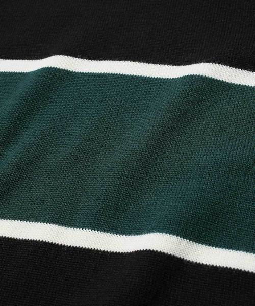MR.OLIVE（ミスターオリーブ）の「7G SOFT WOOL KNIT / BIG SILHOUTTE RUGBY SWEATER（ニット/セーター・メンズ・ブラック/ネイビー/ブラウン・SMALL/MEDIUM/LARGE）」の7枚目の写真