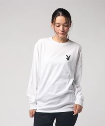LOWRYS FARM | ＰＬＡＹＢＯＹバックプリントTシャツ　808659(Tシャツ/カットソー)