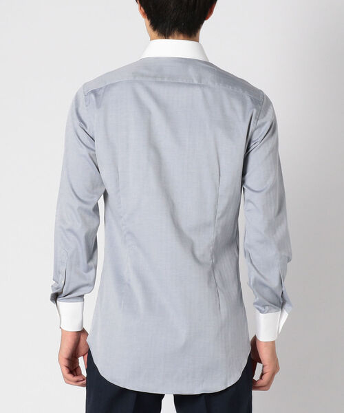 foufou  クレリックシャツ ≪通常販売≫stand collar cleric shirt（スタンドカラークレリック