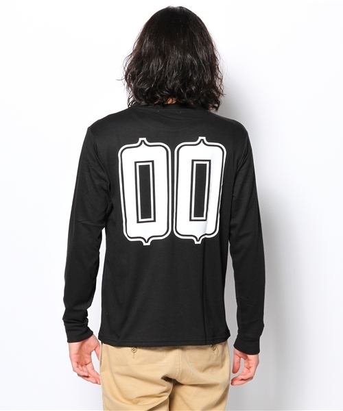 WEGO(ウィゴー)の「WEGO/カレッジナンバリングTee(Tシャツ/カットソー・メンズ・ブラック系その他/ホワイト系その他/ホワイト/ブラック・MEDIUM/LARGE)」の7枚目の写真