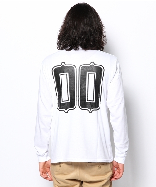 WEGO(ウィゴー)の「WEGO/カレッジナンバリングTee(Tシャツ/カットソー・メンズ・ブラック系その他/ホワイト系その他/ホワイト/ブラック・MEDIUM/LARGE)」の13枚目の写真