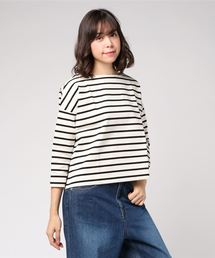 RIVE DROITE | ポンチボーダーCS(Tシャツ/カットソー)