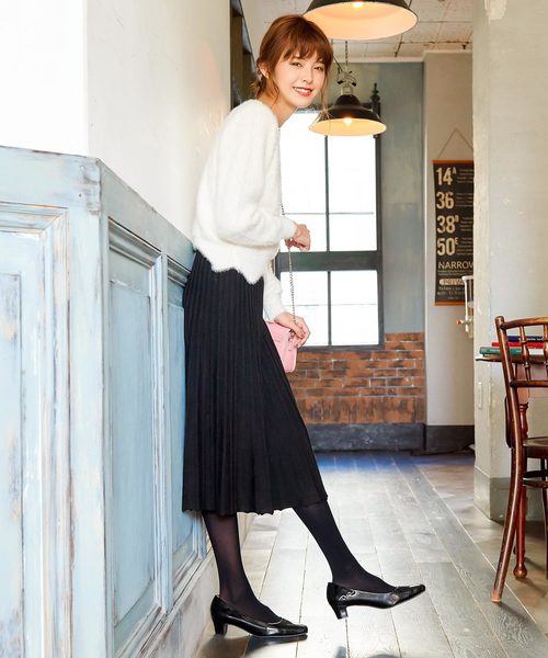 KOBE LETTUCE(コウベレタス)の「選べる2タイプヒール☆スクエアトゥベーシックパンプス(パンプス・レディース・ブラック系その他5/ブラック系その他/ブラック系その他2/ブラック系その他4/ブラック系その他6/ブラック系その他3・L/LL/M/SS/S/XL)」の13枚目の写真