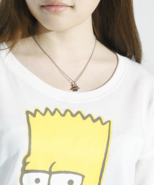 WEGO（ウィゴー）の「∴WEGO/The Simpsonsスウェット（スウェット・レディース・オフホワイト/ブラック・FREE）」の7枚目の写真