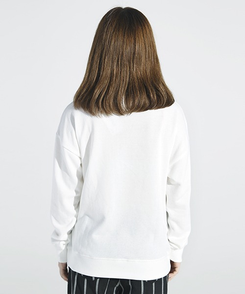 WEGO（ウィゴー）の「∴WEGO/The Simpsonsスウェット（スウェット・レディース・オフホワイト/ブラック・FREE）」の10枚目の写真