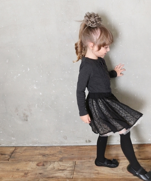 Rora(ローラ)の「エンマ チュールスカート(スカート・キッズ・ブラック・110cm/100cm/120cm/130cm/140cm/90㎝/150cm)」の9枚目の写真