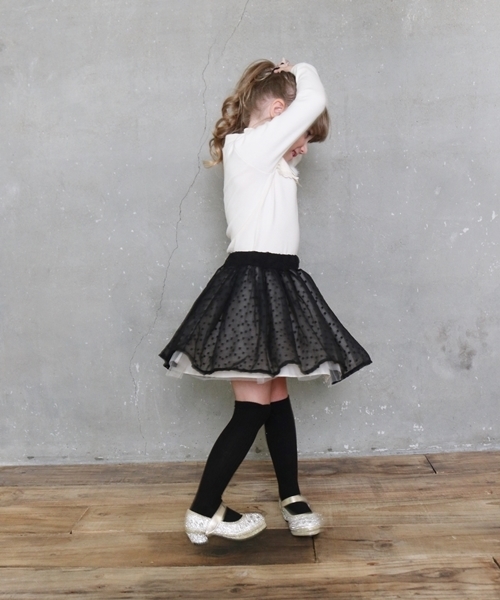 Rora(ローラ)の「エンマ チュールスカート(スカート・キッズ・ブラック・110cm/100cm/120cm/130cm/140cm/90㎝/150cm)」の5枚目の写真