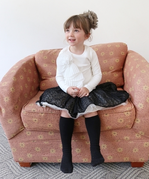 Rora(ローラ)の「エンマ チュールスカート(スカート・キッズ・ブラック・110cm/100cm/120cm/130cm/140cm/90㎝/150cm)」の14枚目の写真