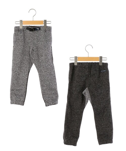 Gramicci(グラミチ)の「【SHIPS KIDS別注】GRAMICCI:ニット フリース パンツ(100~160cm)(その他パンツ・キッズ・グレー/ダークグレー/マルチ・100/110/120/130/140/150/M/160)」の3枚目の写真