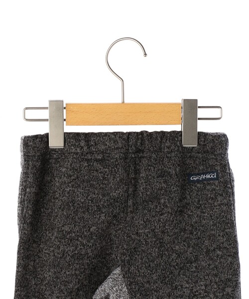 Gramicci(グラミチ)の「【SHIPS KIDS別注】GRAMICCI:ニット フリース パンツ(100~160cm)(その他パンツ・キッズ・グレー/ダークグレー/マルチ・100/110/120/130/140/150/M/160)」の13枚目の写真