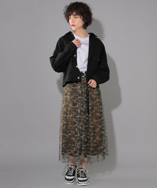 PAGEBOY（ページボーイ）の「パッケージロゴＴ（Tシャツ/カットソー・レディース・ブラック/オフホワイト/ピンク・FREE）」の6枚目の写真