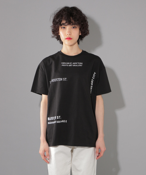 PAGEBOY（ページボーイ）の「パッケージロゴＴ（Tシャツ/カットソー・レディース・ブラック/オフホワイト/ピンク・FREE）」の7枚目の写真