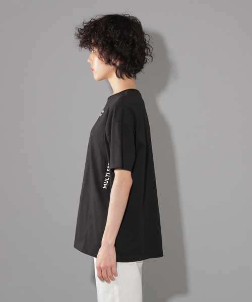 PAGEBOY（ページボーイ）の「パッケージロゴＴ（Tシャツ/カットソー・レディース・ブラック/オフホワイト/ピンク・FREE）」の8枚目の写真