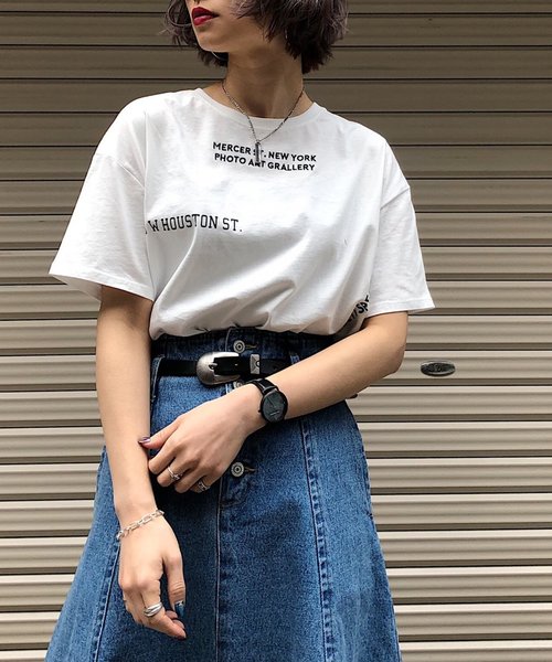 PAGEBOY（ページボーイ）の「パッケージロゴＴ（Tシャツ/カットソー・レディース・ブラック/オフホワイト/ピンク・FREE）」の18枚目の写真