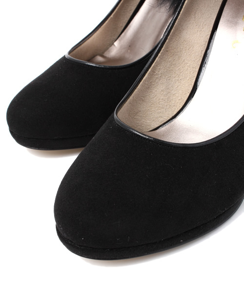 LE TALON（ルタロン）の「5th 9.5cm ファーキリカエプラット（パンプス・レディース・チャコールグレー/ブラック・35.5/36/36.5/37/37.5）」の7枚目の写真