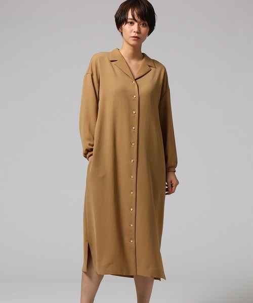 セール ワンピース オープンカラーシャツワンピース ワンピース Untitled アンタイトル のファッション