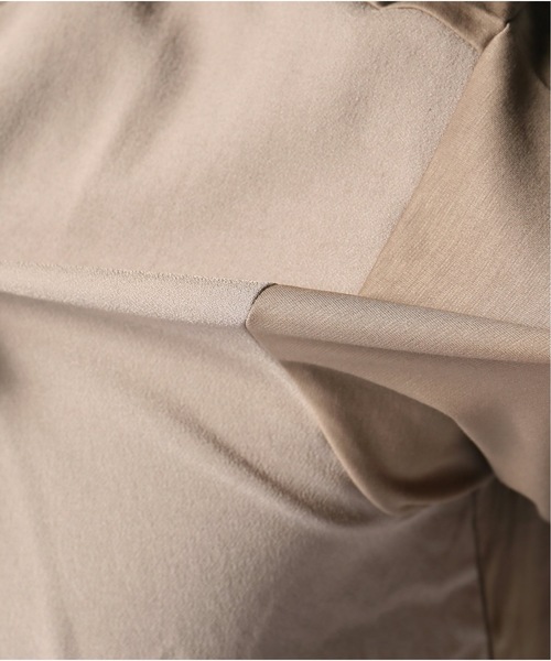 EDIFICE(エディフィス)の「ジョーゼット クルーネック TEE(Tシャツ/カットソー・メンズ・グレー/グリーン/ブルー系その他/キャメル・SMALL/MEDIUM/LARGE)」の20枚目の写真