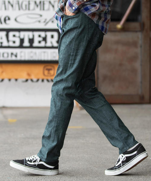 coen(コーエン)の「イージースリム(coen EASY SLIM)2019FW)(その他パンツ・メンズ・ベージュ/ネイビー/ブラック/オリーブ・SMALL/X-LARGE/LARGE/MEDIUM)」の4枚目の写真