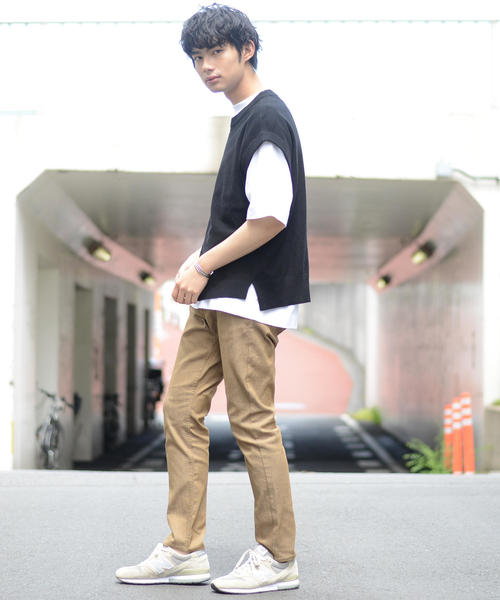 coen(コーエン)の「イージースリム(coen EASY SLIM)2019FW)(その他パンツ・メンズ・ベージュ/ネイビー/ブラック/オリーブ・SMALL/X-LARGE/LARGE/MEDIUM)」の21枚目の写真