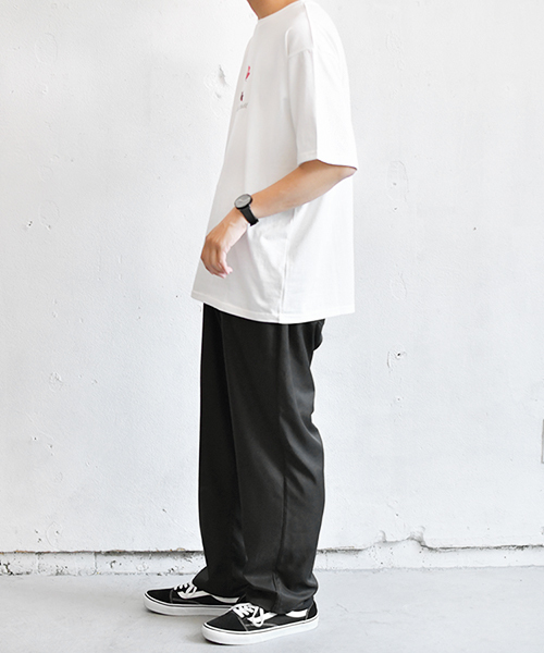 PairPair（ペアペア）の「バラフォトプリントTシャツ（Tシャツ/カットソー・メンズ・オフホワイト/ブラック・FREE）」の13枚目の写真