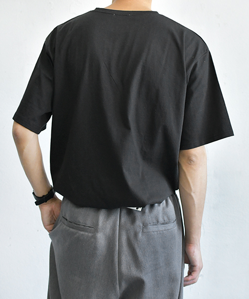 PairPair（ペアペア）の「バラフォトプリントTシャツ（Tシャツ/カットソー・メンズ・オフホワイト/ブラック・FREE）」の7枚目の写真