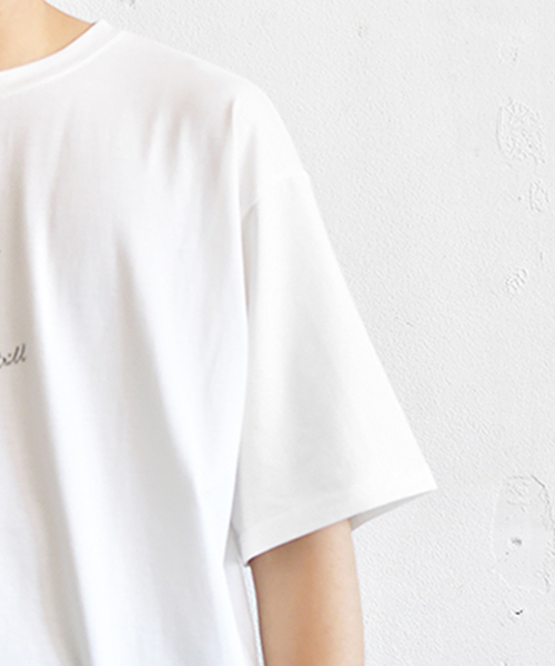 PairPair（ペアペア）の「バラフォトプリントTシャツ（Tシャツ/カットソー・メンズ・オフホワイト/ブラック・FREE）」の10枚目の写真