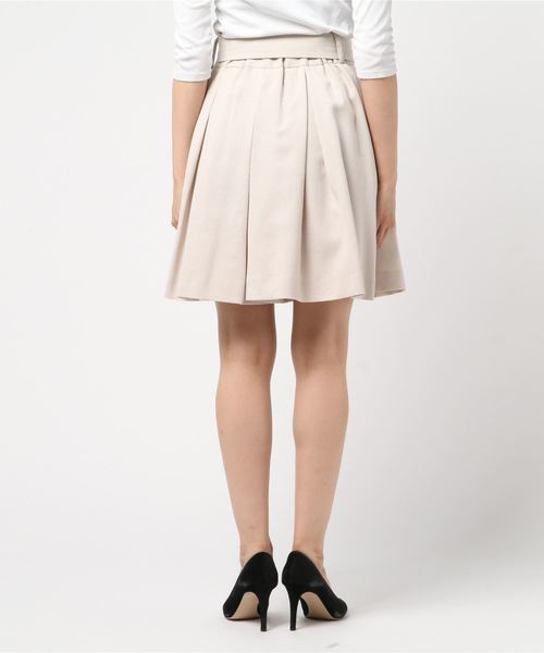 TRUDEA(トルディア)の「ベルト付きキュロット(その他パンツ・レディース・ネイビー/ベージュ/サックスブルー・MEDIUM/SMALL)」の4枚目の写真