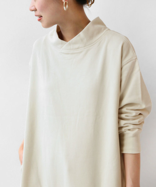 JOURNAL STANDARD relume（ジャーナルスタンダード　レリューム）の「ロングスウェット2WAYワンピース（ワンピース・レディース・ブラック/ベージュ/グレー/キナリ・マルチサイズ）」の20枚目の写真