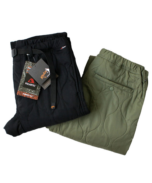 ROKXロックスワークパンツ キルト キルティングパンツ Amazon | [ロックス] ワークパンツ キルト メンズ (M, ブラック