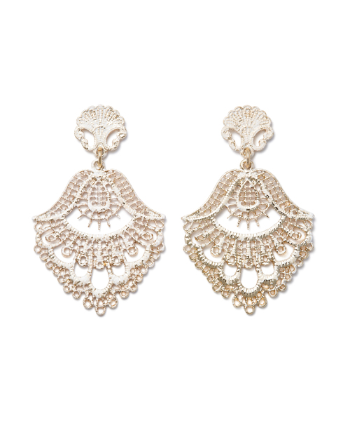 ミア ピアス レースa ピアス 両耳用 Francfranc フランフラン のファッション通販 Zozotown