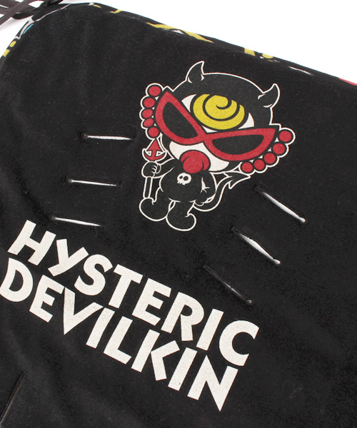 HYSTERIC MINI（ヒステリックミニ）の「go on increasing devilkin trio リバーシブル ベビーカーシート（ベビーカー/ベビーカー用品・キッズ・ブラック系その他/ピンク系その他/ホワイト系その他・FREE）」の11枚目の写真