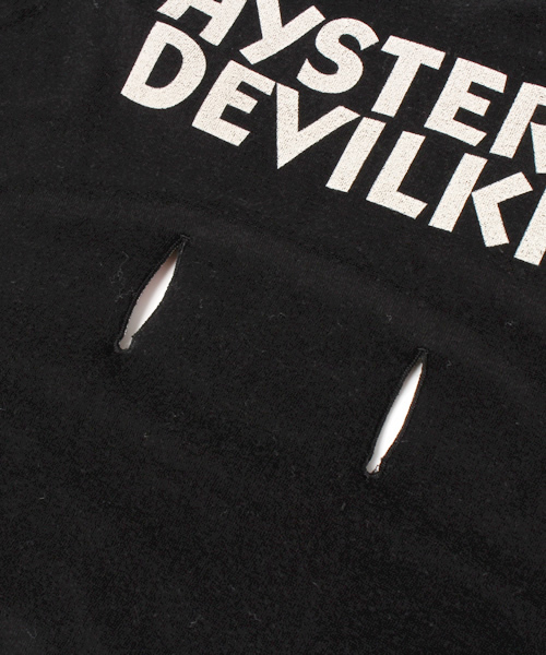 HYSTERIC MINI（ヒステリックミニ）の「go on increasing devilkin trio リバーシブル ベビーカーシート（ベビーカー/ベビーカー用品・キッズ・ブラック系その他/ピンク系その他/ホワイト系その他・FREE）」の6枚目の写真