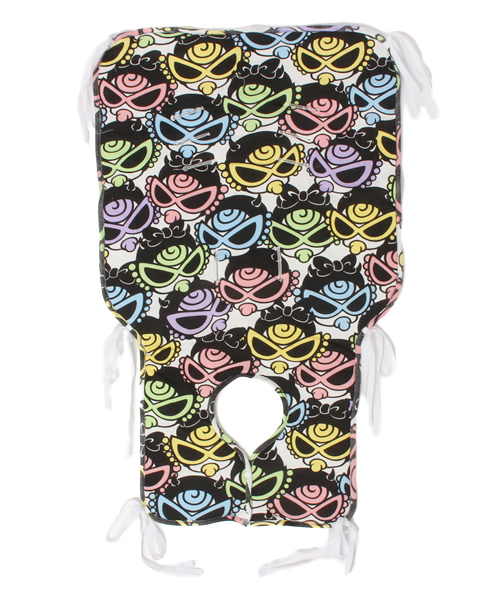 HYSTERIC MINI（ヒステリックミニ）の「go on increasing devilkin trio リバーシブル ベビーカーシート（ベビーカー/ベビーカー用品・キッズ・ブラック系その他/ピンク系その他/ホワイト系その他・FREE）」の8枚目の写真