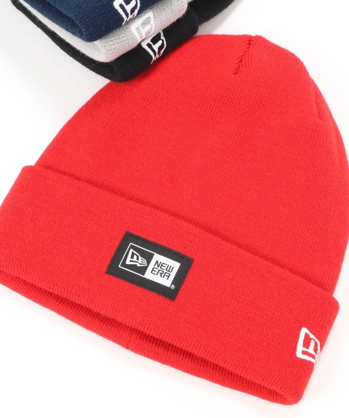 NEW ERA(ニューエラ)の「ニューエラ ニット帽 カフ BASIC BOX LOGO LABEL NEW ERA(ニットキャップ/ビーニー・メンズ・ブラック/ホワイト/ライトグレー/ネイビー/レッド/チャコールグレー/ベージュ/ホワイト系その他/ブラウン系その他/ブラック×ホワイト/ブラウン/グレー/グリーン/チャコール・FREE)」の14枚目の写真