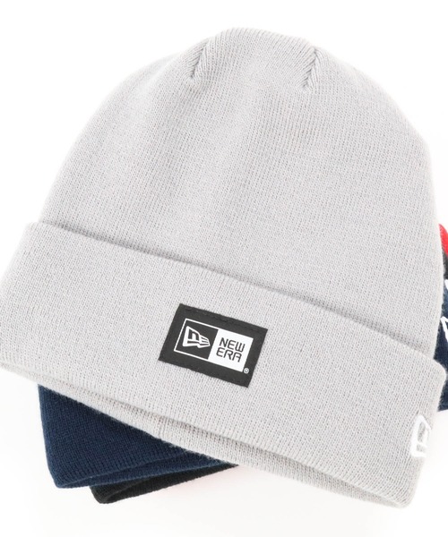 NEW ERA(ニューエラ)の「ニューエラ ニット帽 カフ BASIC BOX LOGO LABEL NEW ERA(ニットキャップ/ビーニー・メンズ・ブラック/ホワイト/ライトグレー/ネイビー/レッド/チャコールグレー/ベージュ/ホワイト系その他/ブラウン系その他/ブラック×ホワイト/ブラウン/グレー/グリーン/チャコール・FREE)」の6枚目の写真