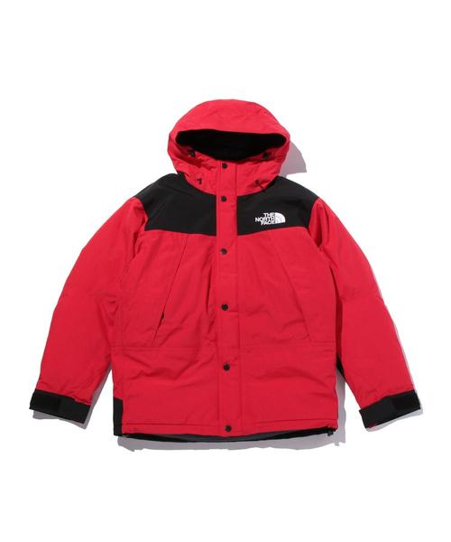 THE NORTH FACE(ザノースフェイス)の「<THE NORTH FACE> MOUNTAIN DOWN JKT/マウンテンダウンジャケット(ダウンジャケット/コート)」|レッド