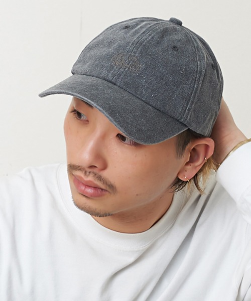 FRUIT OF THE LOOM(フルーツオブザルーム)の「FRUIT OF THE LOOM HARD WASH LOW CAP(キャップ・メンズ・ブラック/パープル/レッド/オフホワイト/オレンジ・FREE)」の3枚目の写真