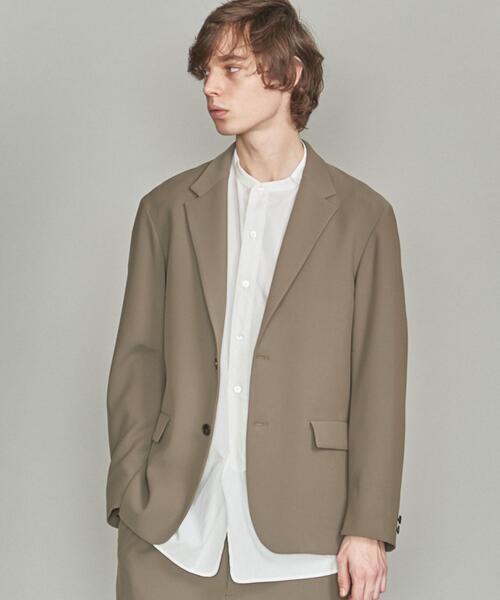 BEAUTY&YOUTH UNITED ARROWS（ビューティーアンドユースユナイテッドアローズ）の「BY カルゼ 2B コンフォート ジャケット 【セットアップ対応】（テーラードジャケット・メンズ・ブラック/オリーブ・XL/L/S/M）」の2枚目の写真