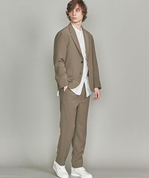 BEAUTY&YOUTH UNITED ARROWS（ビューティーアンドユースユナイテッドアローズ）の「BY カルゼ 2B コンフォート ジャケット 【セットアップ対応】（テーラードジャケット・メンズ・ブラック/オリーブ・XL/L/S/M）」の3枚目の写真